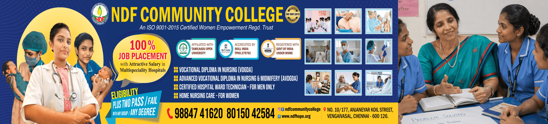 NDF - Community College - Yoga - Women Nursing Care