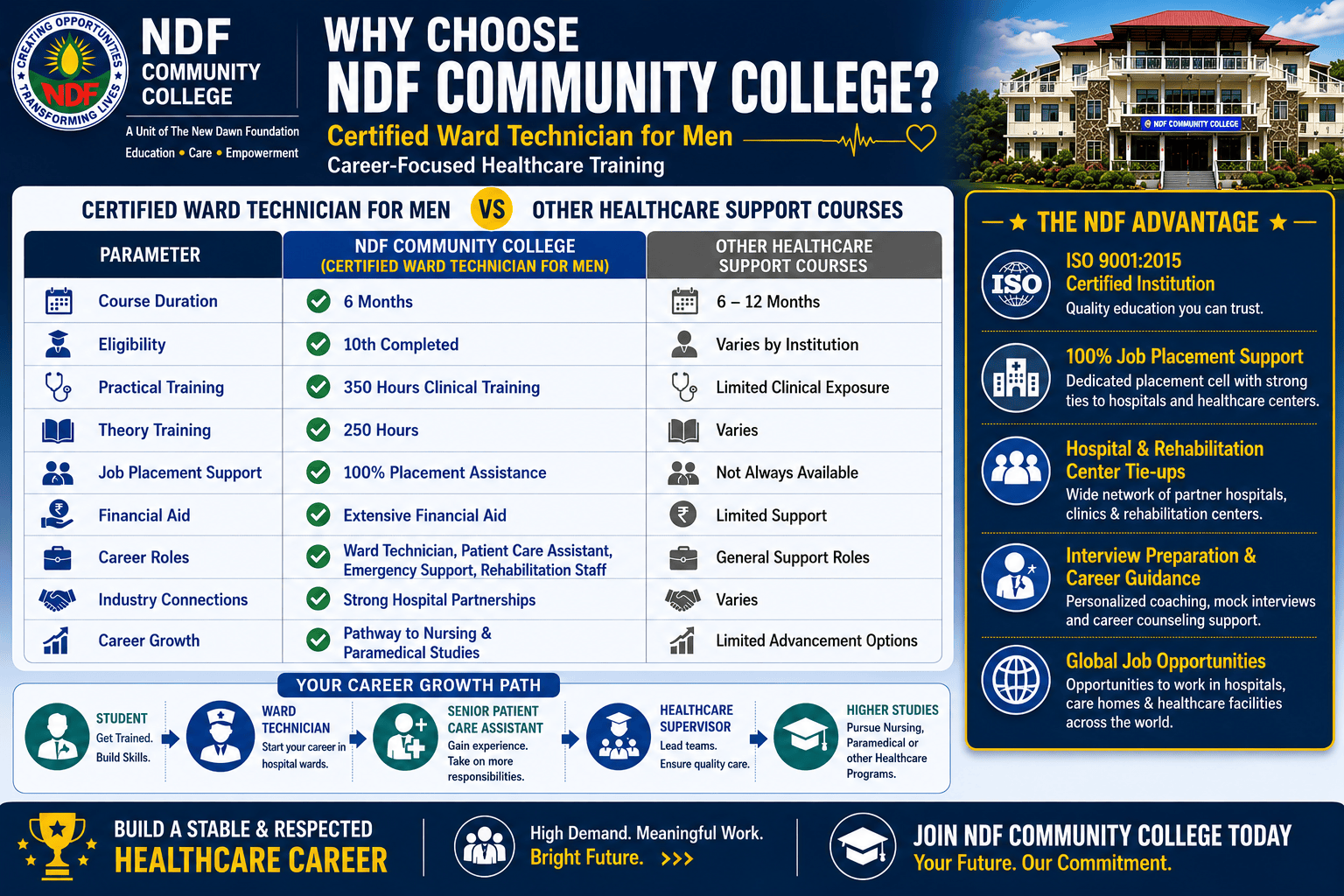 The NDF Community College Advantage